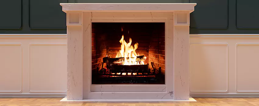 Decorative Electric Fireplace Installation in Royal Palm Beach, Florida