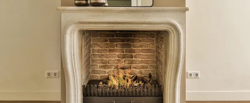 Vintage-style Fireplace Redesign in Royal Palm Beach, Florida