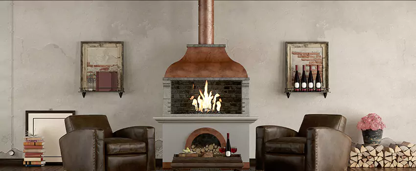 Thelin Hearth Products Providence Pellet Insert Fireplace Installation in Royal Palm Beach, FL
