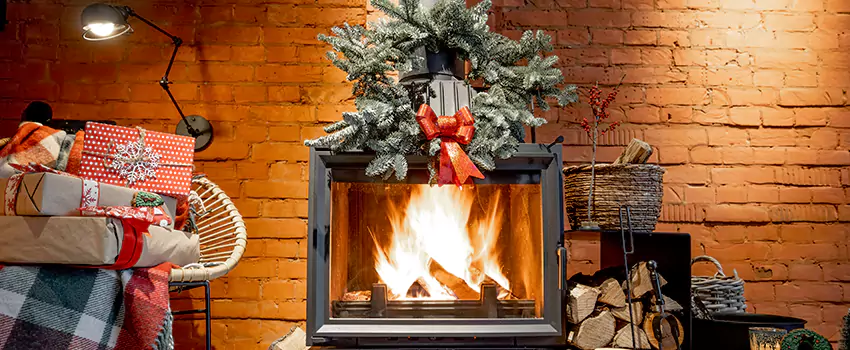 Travis Industries Linear Gas Fireplace Installation in Royal Palm Beach, Florida