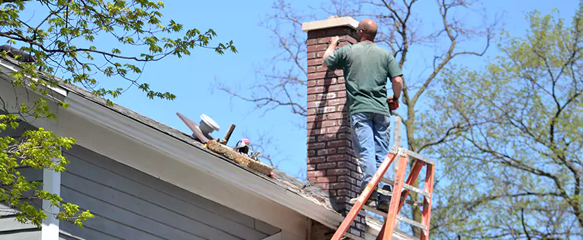 Vinyl and PVC Chimney Flashing Installation in Royal Palm Beach, FL