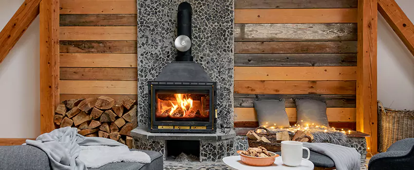 Thelin Hearth Products Direct Vent Gas Stove Fireplace Inspection in Royal Palm Beach, Florida